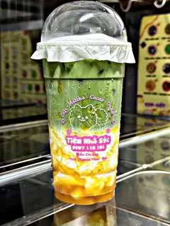 Hình ảnh Matcha sữa chuối