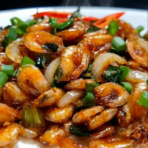 Hình ảnh Combo Cơm TÉP RIM MẶN NGỌT + Nước ngọt