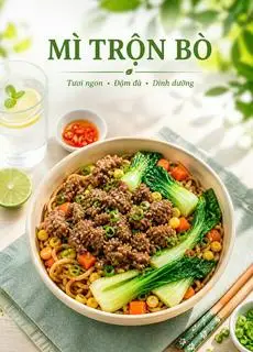 Hình ảnh Mì xào bò 