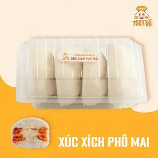 Hình ảnh Xúc Xích Phô Mai - Hộp 4 chiếc (CẦN HẤP NÓNG TRƯỚC KHI ĂN)