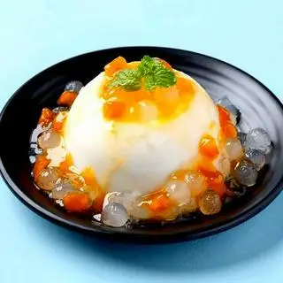 Hình ảnh Tàu hủ sốt đào trân châu trắng