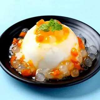 Hình ảnh Tàu hủ sốt xoài trân châu trắng