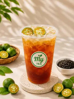 Hình ảnh Hồng trà sốt tắc