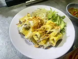 Hình ảnh Bánh cuốn trứng - không nem chả