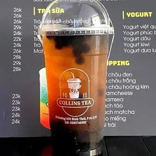 Hình ảnh Hồng Trà Trân Châu Đen