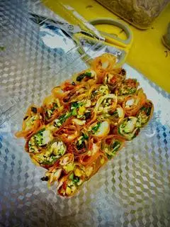 Hình ảnh Bánh tráng cuốn thịt bằm 