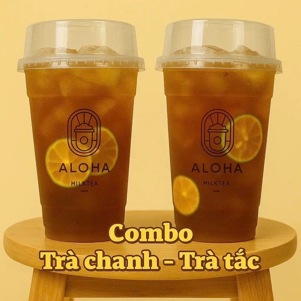 Hình ảnh Bộ đôi giải nhiệt [Trà chanh - Trà tắc]