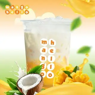 Hình ảnh Dừa non xoài xay