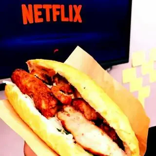 Hình ảnh Bánh mì nem nướng - lớn