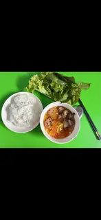 Hình ảnh Bún Chả Chấm thịt nướng vị Lá Chanh