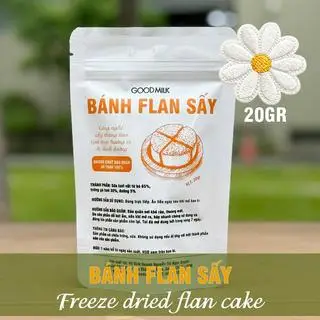 Hình ảnh Bánh Flan Sấy Bịch 20gr