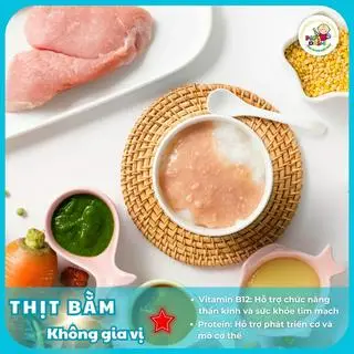 Hình ảnh Cháo thịt bằm hạt sen