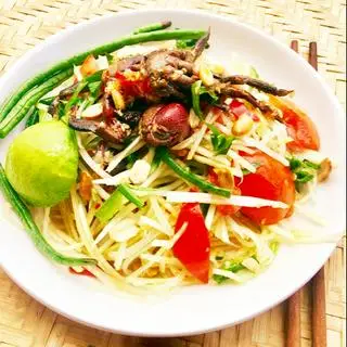 Hình ảnh Gỏi đu đủ Thái Lan - ba khía