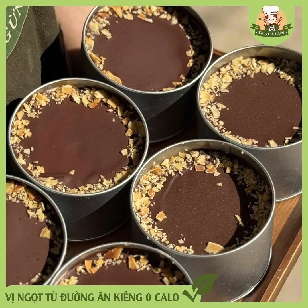 Hình ảnh Keto Chocolate Dream Cake - Socola đập
