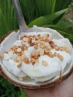 Hình ảnh dừa sáp dầm