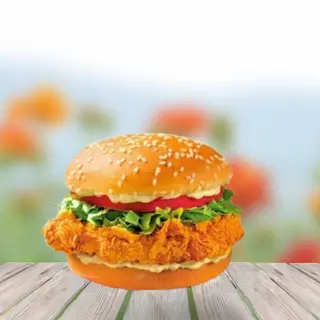 Hình ảnh Burger gà cay