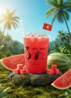 Hình ảnh Nước Ép Dưa Hấu Ly 1 Lít 