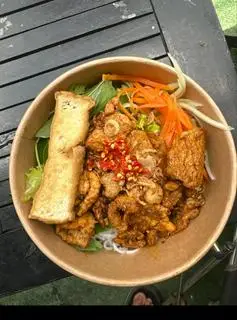 Hình ảnh Bún thịt xào - tàu hủ