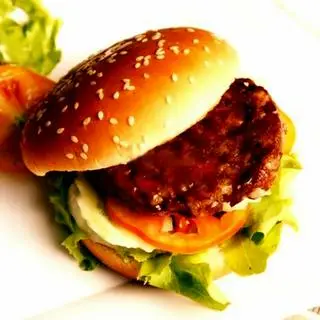 Hình ảnh Hamburger Bò