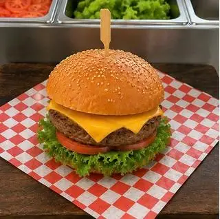 Hình ảnh Burger bò - phô mai