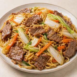 Hình ảnh Mì xào bò
