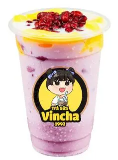 Hình ảnh Trà sữa khoai môn Pudding