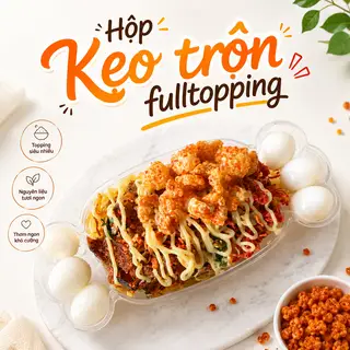 Hình ảnh Bánh tráng trộn fulltopping 