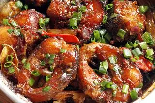 Hình ảnh CÁ LÓC KHO TIÊU
