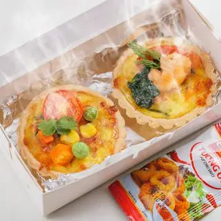 Hình ảnh Combo 2 bánh Tart mix vị nóng hổi