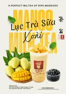 Hình ảnh Trà Sữa Xoài ( Lục Trà Sữa Xoài) 