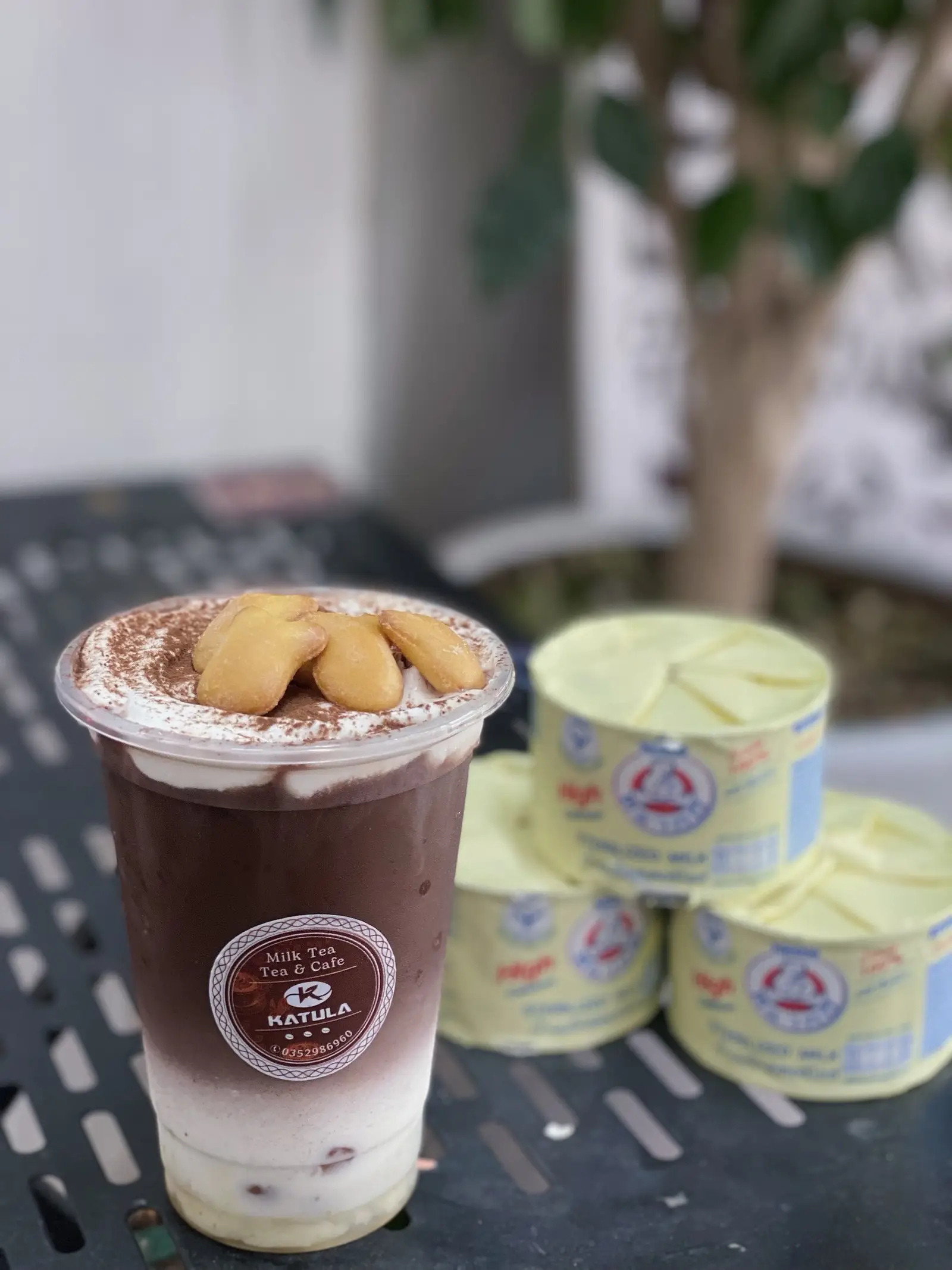 Hình ảnh Cacao sữa gấu kem cheese