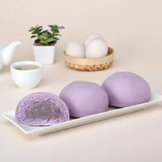 Hình ảnh Bánh Bao Chay Khoai Môn 280g