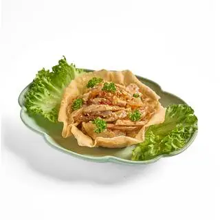 Hình ảnh Sứa Biển Trộn Gà Xốt Cay