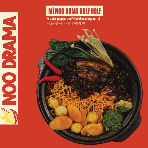 Hình ảnh MÌ NOO RAMA HALF HALF