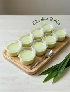 Hình ảnh [SET 10] SỮA CHUA DẺO VỊ LÁ DỨA