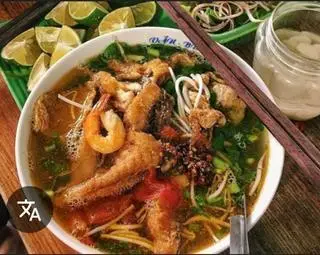 Hình ảnh bún cá cay hải sản tô thường