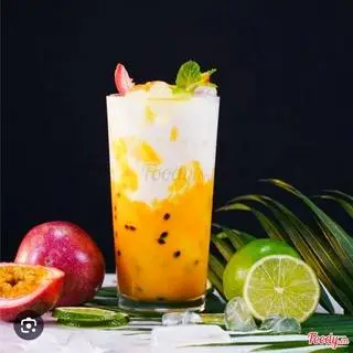 Hình ảnh Chanh Dây Sữa Chua Dầm