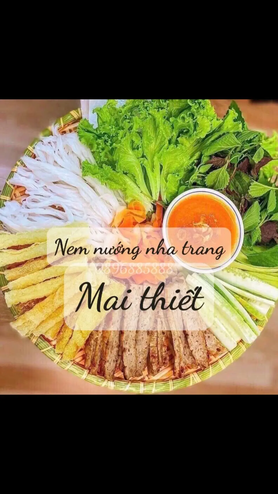 Hình ảnh Nem nướng Nha Trang  (7Cuốn)