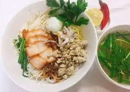 Hình ảnh Hủ Tiếu Mì Khô Thịt Nạc