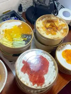 Hình ảnh 1 Bông lan 6 sốt + 1 bông lan sốt phô mai truyền thống + 1 chai mía lau