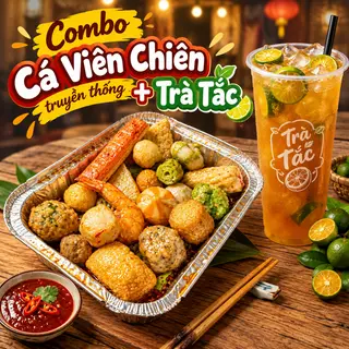 Hình ảnh Combo Cá Viên Chiên Thập Cẩm  + 1 Nước (Phần Nhỏ)