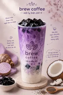 Hình ảnh Khoai môn sữa dừa  -  sương sáo hạt chia