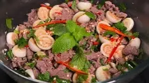 Hình ảnh Gỏi bò cà pháo