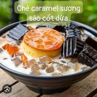 Hình ảnh Chè caramel sương sáo trân châu