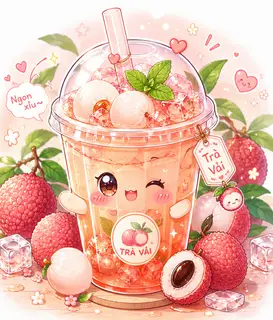 Hình ảnh Trà vải 