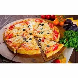 Hình ảnh Pizza mini phomai xúc xích