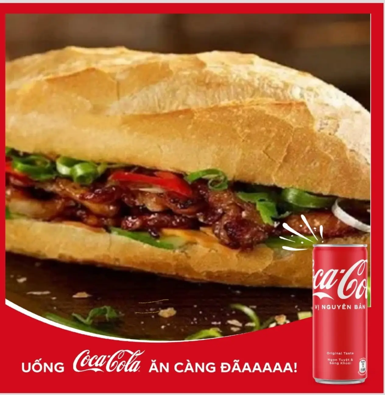 Hình ảnh Bánh mì 2 xiên thịt