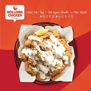 Hình ảnh Gà viên hành tây sốt kem