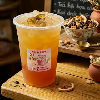 Hình ảnh Hồng trà tắc xí muội trân châu - 1000ml