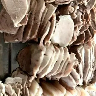 Hình ảnh Cơm thịt luộc cà pháo mắm tôm